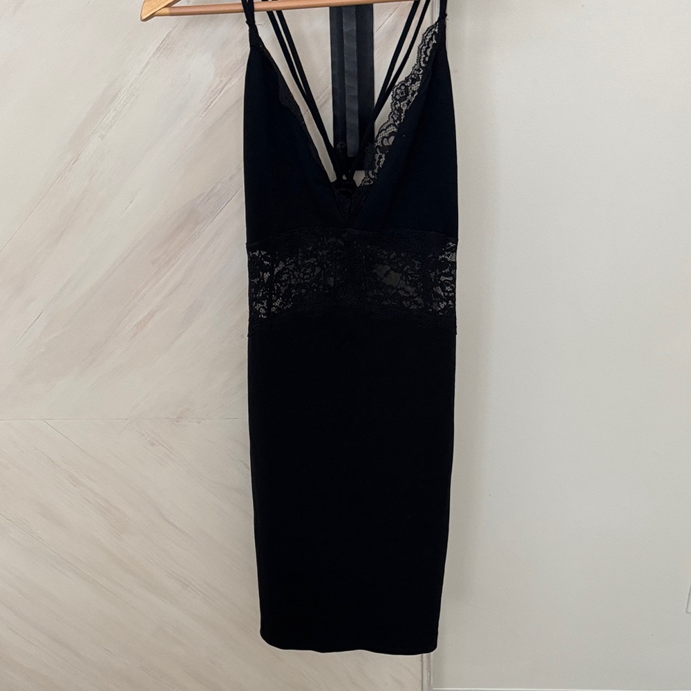 Express Elegant Black Dress